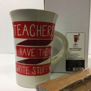 Our name is Mud, Teacher Mug with Spoon